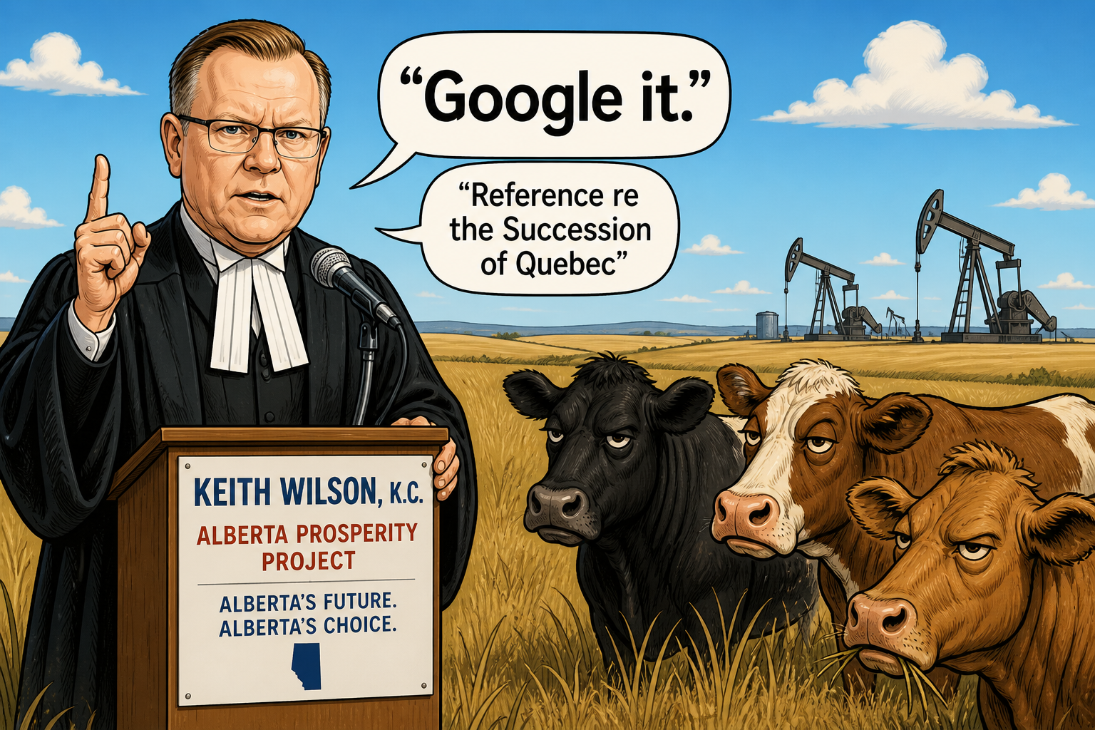 Keith Wilson, K.C., “Google it.”