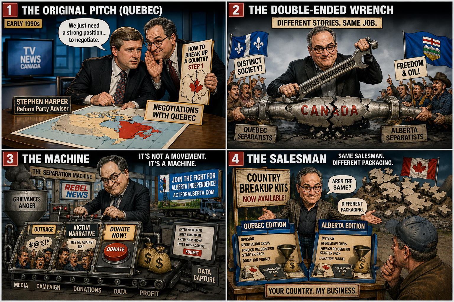"The Salesman of Separation"