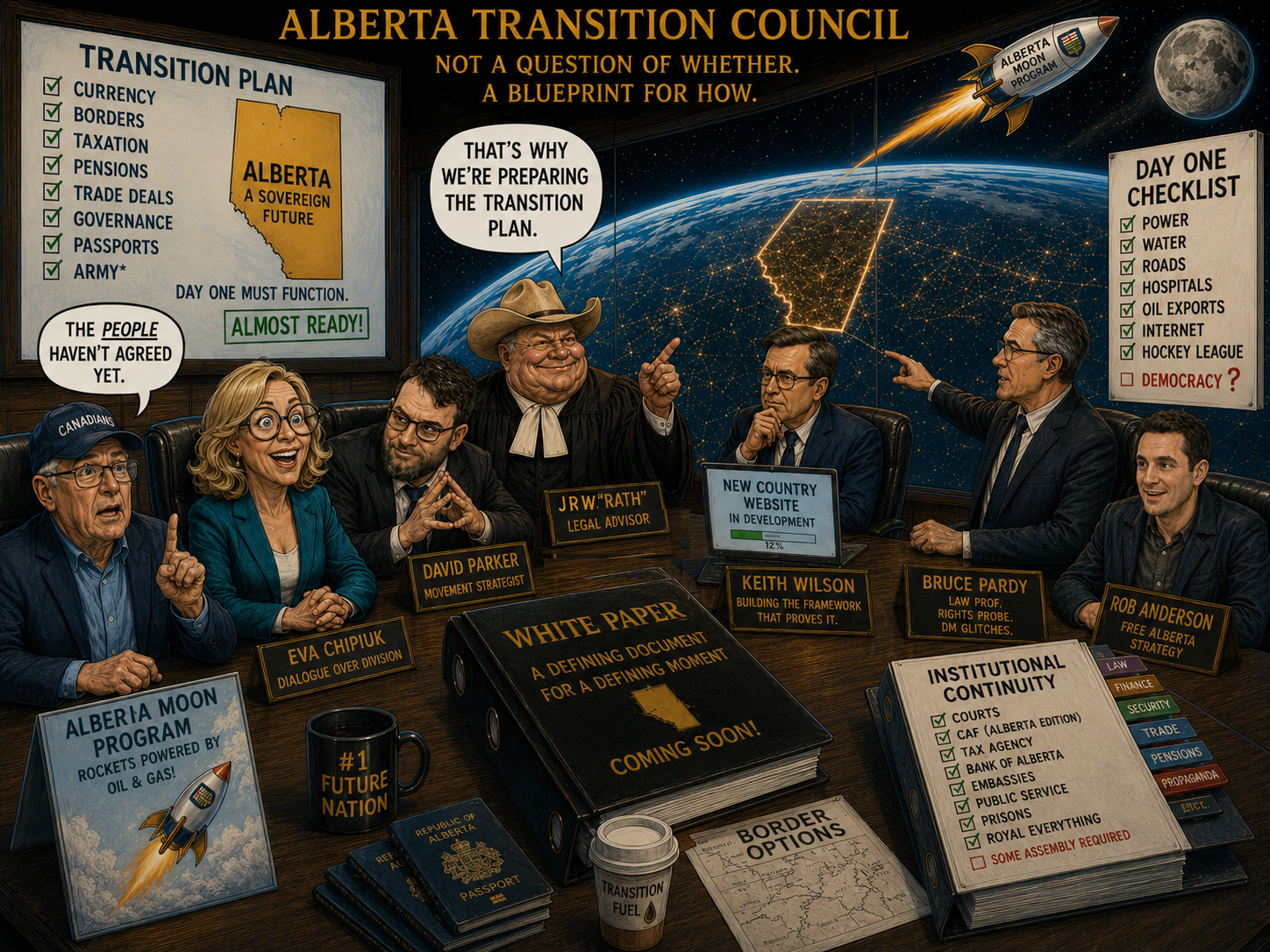Alberta Moon Launch